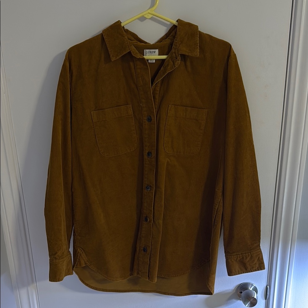 J.Crew Brown Button-Up Shirt